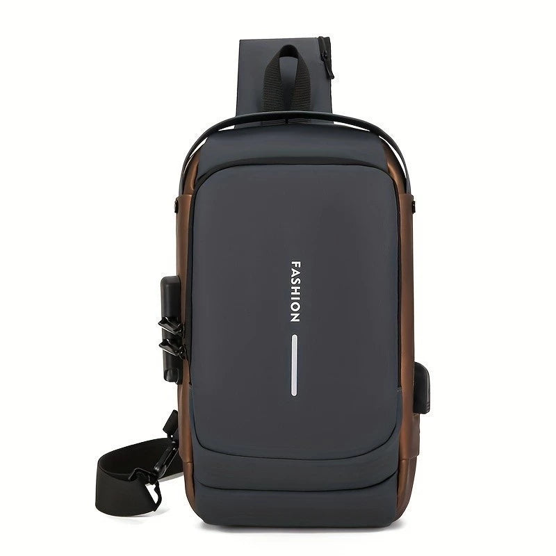 Mochila Anti-Furto com Senha USB